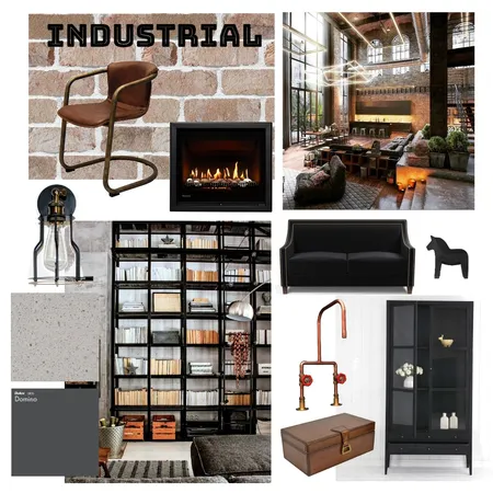 Industrial Interior Design Mood Board by RelmResidential on Style Sourcebook