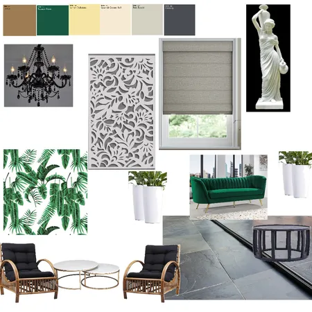 Roof Top Interior Design Mood Board by Enobong Ekanem on Style Sourcebook