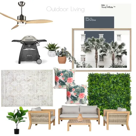 Outdoor Living Interior Design Mood Board by suemwest on Style Sourcebook