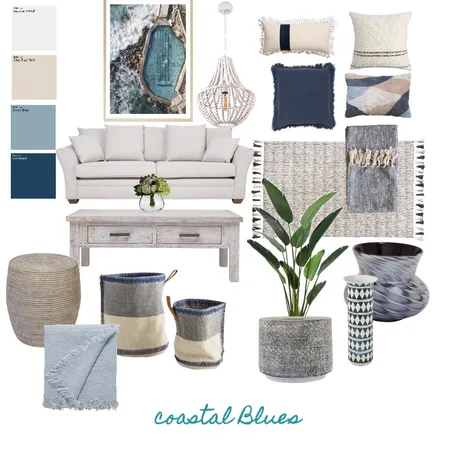 coastal blues Interior Design Mood Board by sonia011 on Style Sourcebook