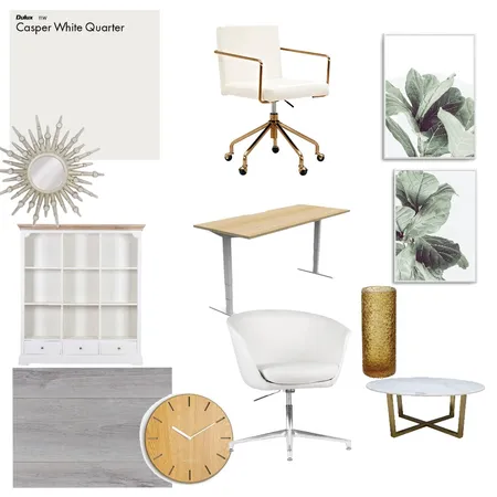 Modern Study Interior Design Mood Board by RuskaB on Style Sourcebook