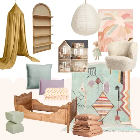 Lison's big girl room Interior Design Mood Board by Thefrenchfolk on Style Sourcebook