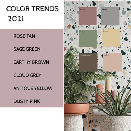 colour trends 2021 Interior Design Mood Board by Neha on Style Sourcebook