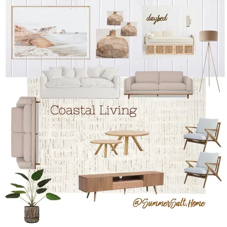 Coastal Living Interior Design Mood Board by SummerSalt Home on Style Sourcebook