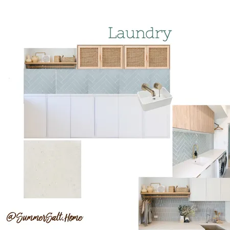 Laundry Interior Design Mood Board by SummerSalt Home on Style Sourcebook