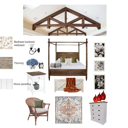 Farm bedroom Interior Design Mood Board by kaleennguyen on Style Sourcebook