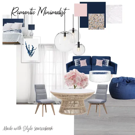Romantic Minimalist Interior Design Mood Board by Dilushi Perera on Style Sourcebook