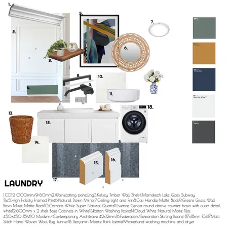 laundry 1 Interior Design Mood Board by emdickson on Style Sourcebook