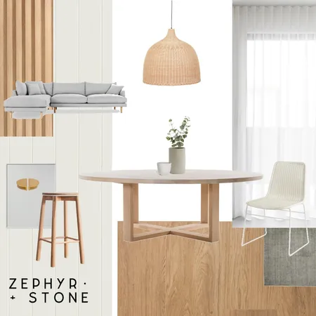 Classic Coastal Dining Room Interior Design Mood Board by Zephyr + Stone on Style Sourcebook