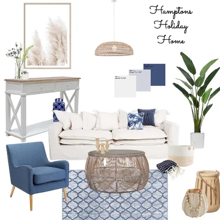 Hamptons Holiday Home Interior Design Mood Board by pari_saa on Style Sourcebook