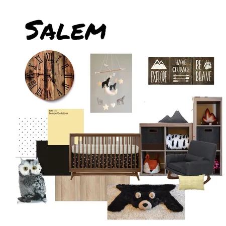 Baby Salem nursery Interior Design Mood Board by Kim Paillé on Style Sourcebook
