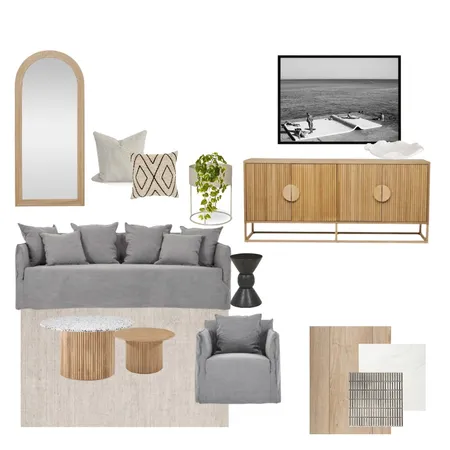 Moody Coastal Interior Design Mood Board by megviljoen on Style Sourcebook