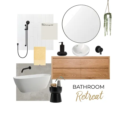 Bathroom Retreat Interior Design Mood Board by Northharbourhome on Style Sourcebook