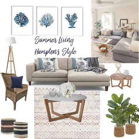 Summer Living Interior Design Mood Board by Complete Harmony Interiors on Style Sourcebook