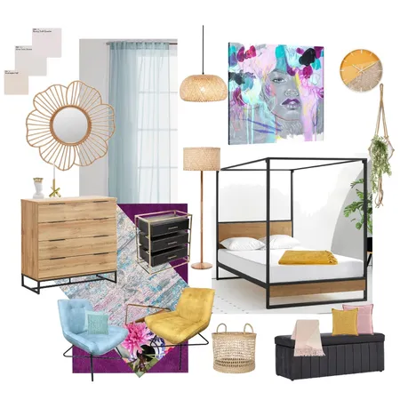 Teenagers bedroom Interior Design Mood Board by M.Design on Style Sourcebook