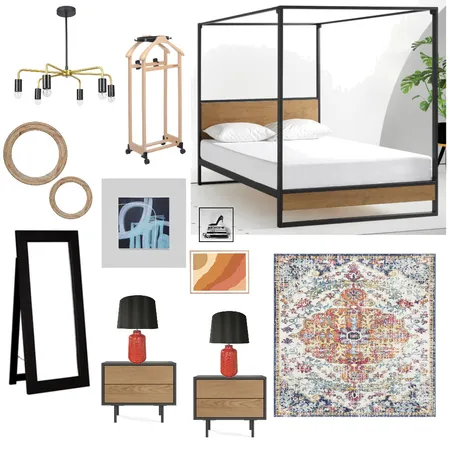 Tommys air bnb bedroom Lejla final Interior Design Mood Board by LejlaThome on Style Sourcebook