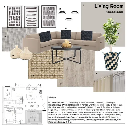 Relaxed Cottage Interior Design Mood Board by Domminique Wagener on Style Sourcebook