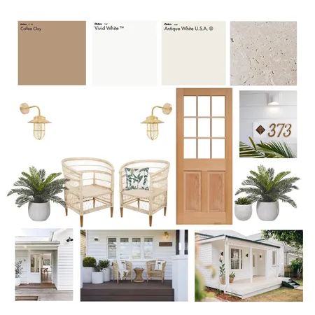 Errington Ave Porch Interior Design Mood Board by MuseBuilt on Style Sourcebook