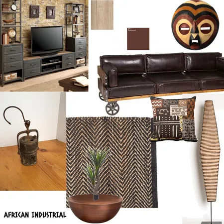 Industrial living room Interior Design Mood Board by Tcsmith on Style Sourcebook