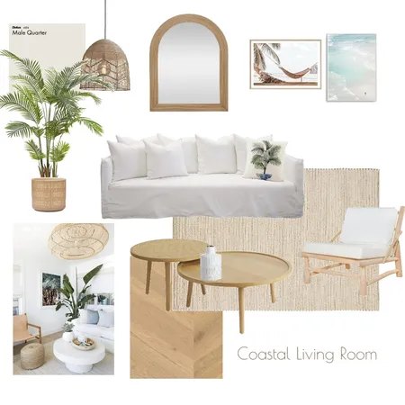 Coastal Living Room Interior Design Mood Board by MEJTrojanek15 on Style Sourcebook