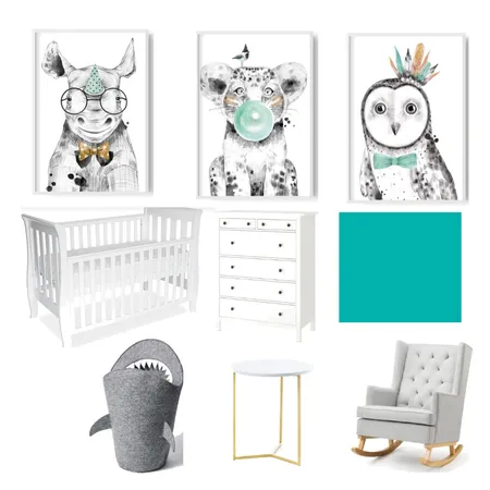 Nursery Interior Design Mood Board by Lawofstyle on Style Sourcebook