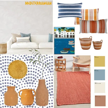 mediterranean 4 Interior Design Mood Board by agnese de romanis on Style Sourcebook