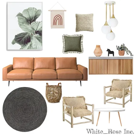 Modern Bohemian Interior Design Mood Board by DaniellaRuthNatasha on Style Sourcebook
