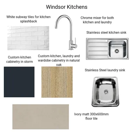 Windsor Kitchens Interior Design Mood Board by Hilite Bathrooms on Style Sourcebook