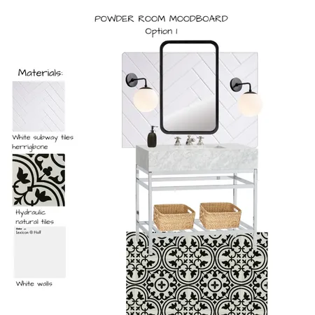 wow powder room 1 Interior Design Mood Board by estudiolacerra on Style Sourcebook