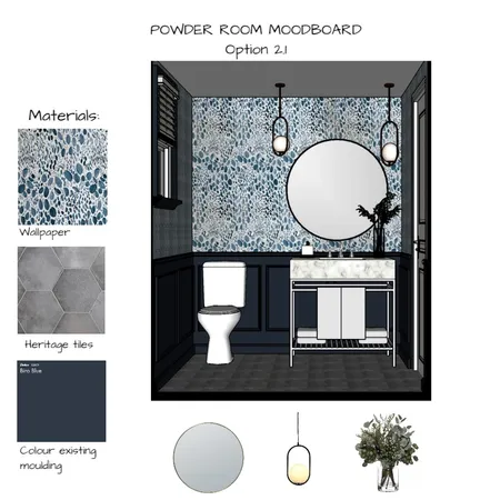 wow powder room 2.1 Interior Design Mood Board by estudiolacerra on Style Sourcebook
