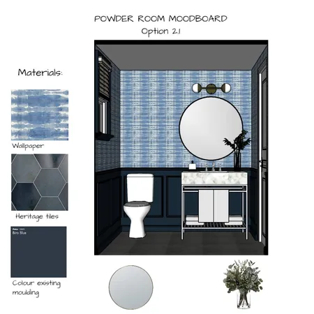 wow powder room 2.2 Interior Design Mood Board by estudiolacerra on Style Sourcebook