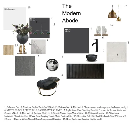 Kitchen / bathroom Interior Design Mood Board by ZJR on Style Sourcebook