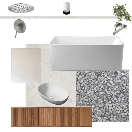 DOWDLE - BATHROOM Interior Design Mood Board by KUTATA Interior Styling on Style Sourcebook