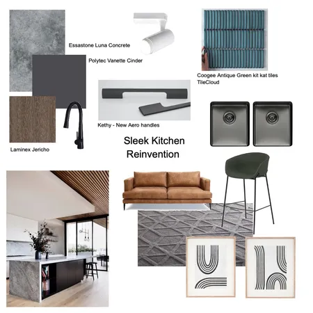 Sleek reinvention Interior Design Mood Board by Melissa Welsh on Style Sourcebook