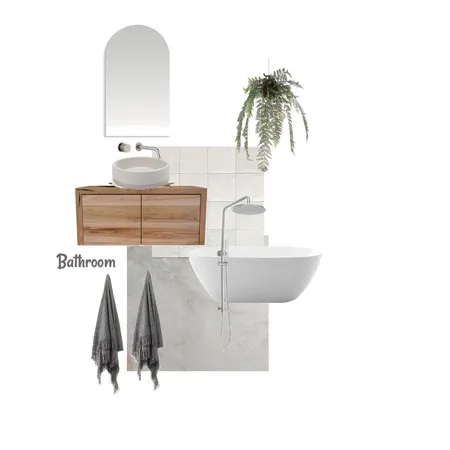 Maitland Bathroom Interior Design Mood Board by bone + blanc interior design studio on Style Sourcebook