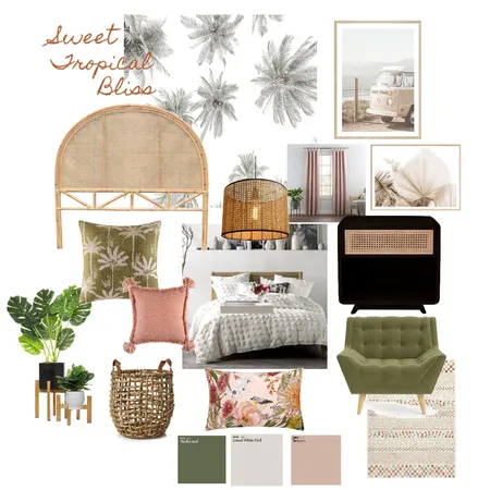Tropical Bliss Interior Design Mood Board by Jeannette vanLagen on Style Sourcebook