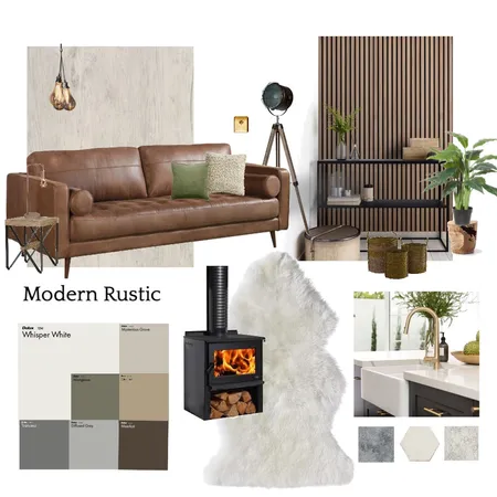 Modern Rustic Design Interior Design Mood Board by Lauramcleaysmith on Style Sourcebook