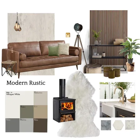 Modern Rustic Design Interior Design Mood Board by Lauramcleaysmith on Style Sourcebook