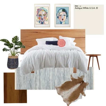 Parson St Bed Interior Design Mood Board by The Inner Collective on Style Sourcebook