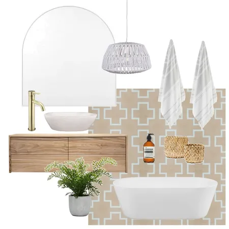 Byron Bathroom Interior Design Mood Board by The Sanctuary Interior Design on Style Sourcebook