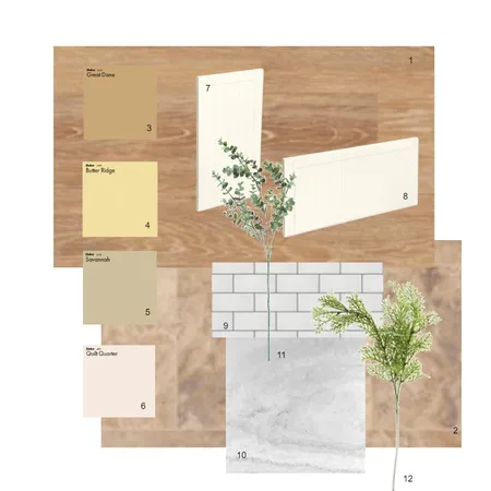 Materials Board 1 Interior Design Mood Board by Michelle Baker on Style Sourcebook