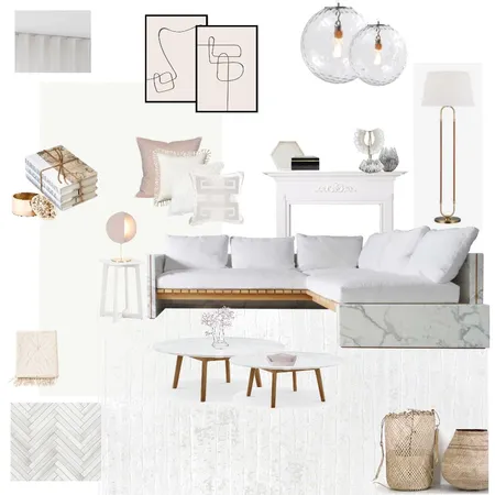 Living Room Updated Interior Design Mood Board by DD on Style Sourcebook