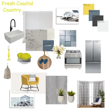 fresh country coastal Interior Design Mood Board by Jeannette vanLagen on Style Sourcebook