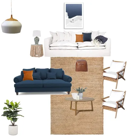 Living - navy + white Interior Design Mood Board by alipearce on Style Sourcebook