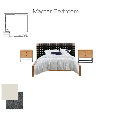 MASTER BEDROOM 1 Interior Design Mood Board by Organised Design by Carla on Style Sourcebook