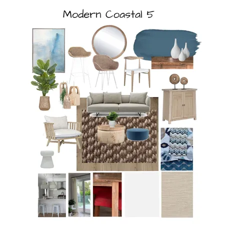 Modern Coastal 5 Interior Design Mood Board by Meadow Lane on Style Sourcebook