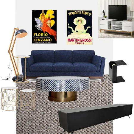 Theatre Room Interior Design Mood Board by bryonyy on Style Sourcebook
