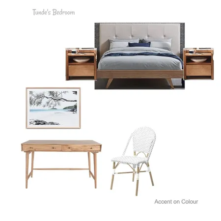 Tunde's bedroom Interior Design Mood Board by Accent on Colour on Style Sourcebook