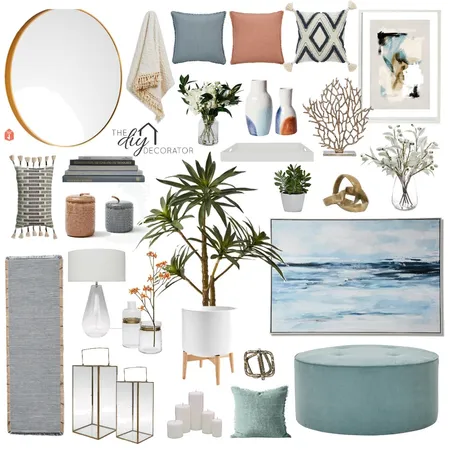 Josie living areas Interior Design Mood Board by Thediydecorator on Style Sourcebook