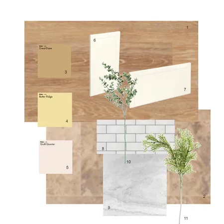 Materials Board 1 Interior Design Mood Board by Michelle Baker on Style Sourcebook